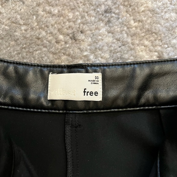 WILFRED FREE VEGAN LEATHER JOGGERS - Picture 3 of 8